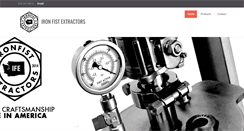 Desktop Screenshot of ironfistextractors.com